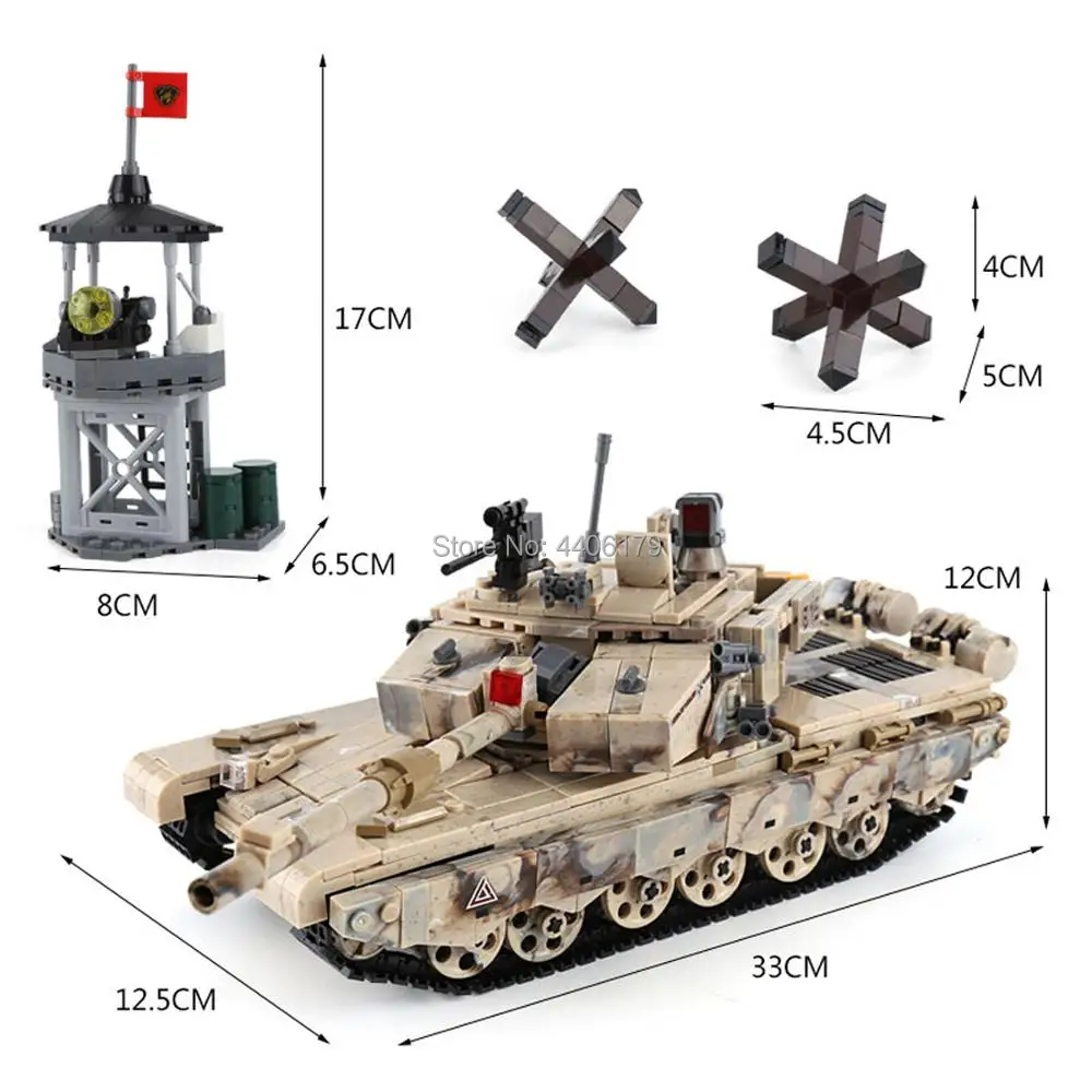 

hot LegoINGlys military WW2 base command post army tank vehicles war weapons figures MOC Building Blocks model bricks toys gift