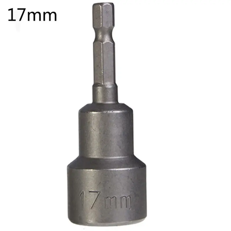 

Useful 1/4 8-19mm Drill Bit Socket Magnetic Nut Driver Hex Adapter Shank Tool