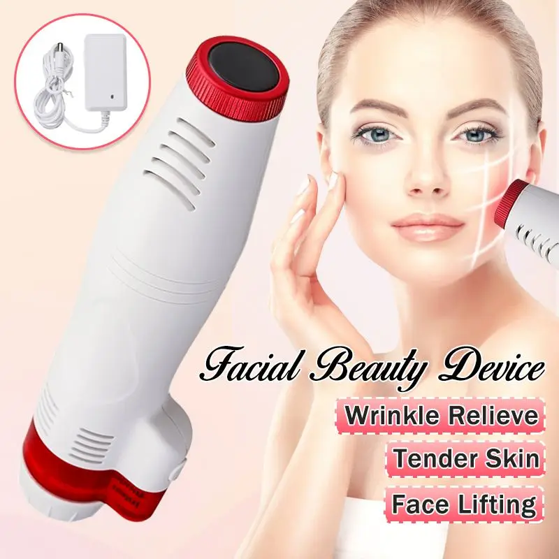 

New Facial Beauty Device 15W 8 Level Ultrasound HIFU Radar Line Carve Face Skin Tightening & Lifting Beauty Machine