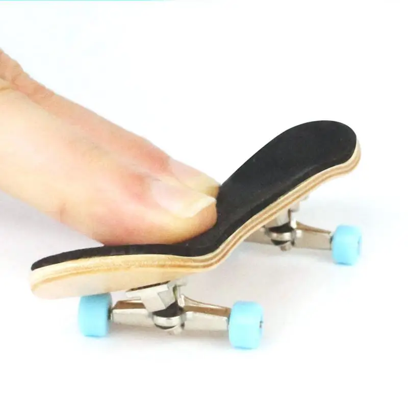 1 قطعة الإبداعية كاملة خشبية المهنية البسيطة إصبع الأصابع سكيت سكيت الصعود لطيف الرياضة ألعاب أطفال هدية