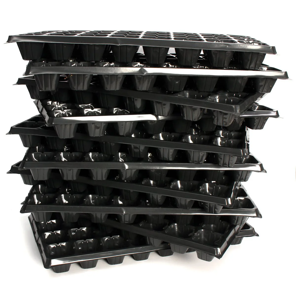 

ALIM HOT 10Pcs/Pack 32 Cells Seedling Starter Nursery Pots Trays Seed Germination Garden Plants Propagation Garden Vegetables
