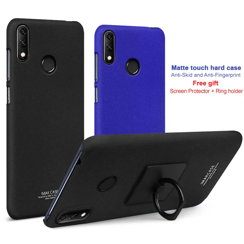 Чехол для Asus Zenfone Max M2 ZB633KL с защитной пленкой экрана Imak ковбойская матовая задняя