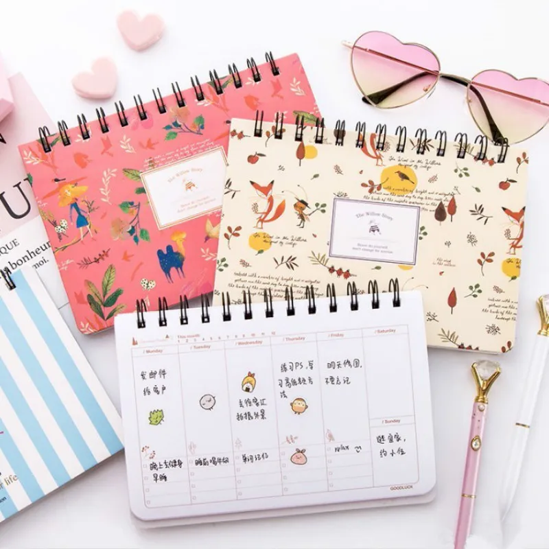 Animal Flower Coil Spiral Cute Sketchbook Bullet Journal Animal Flower Coil Spiral Cute Sketchbook Bullet Journal