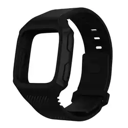 Мягкий ТПУ силиконовый Полный охват браслет часы наручные ремешок умные часы аксессуары для Fitbit Versa