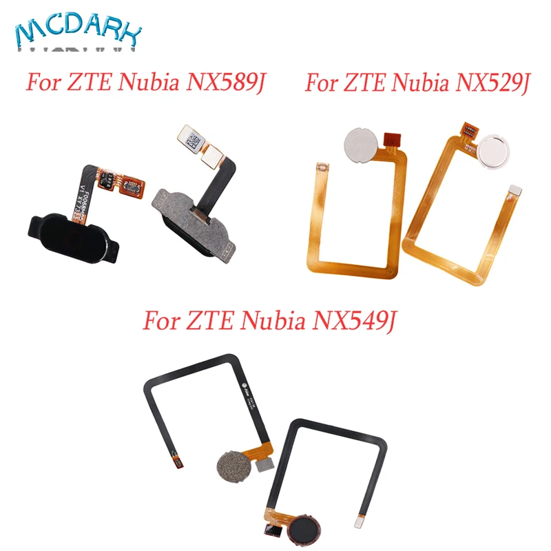 

For ZTE Nubia Z17 Minis NX589J Z11 mini NX529J Z11 Minis NX549J Touch ID Fingerprint Sensor Keypad Home Return Button Flex Cable