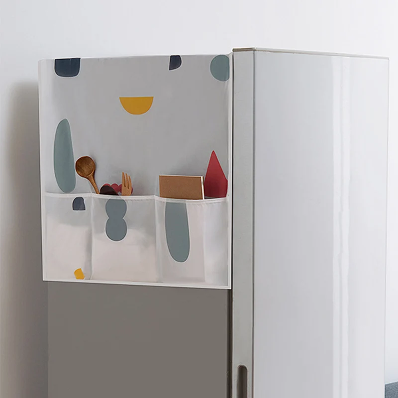 Сумка для хранения холодильника органайзер для холодильника домашний холодильник Топ сумка водонепроницаемый пылезащитный чехол для холодильника 1 шт. 130*54 см