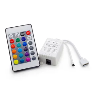 12V 24keys IR RGB LED Controller,wireless IR Remote controller dimmer for RGB led light,output current: max 6A, power:12V<72W