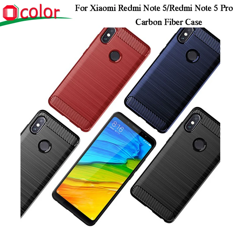 

ocolor For Xiaomi Redmi Note 5 Case Redmi Note 5 Pro Silicone TPU Bumper Shockproof Cover For Xiaomi Redmi Note 5 Pro Case 5.99"