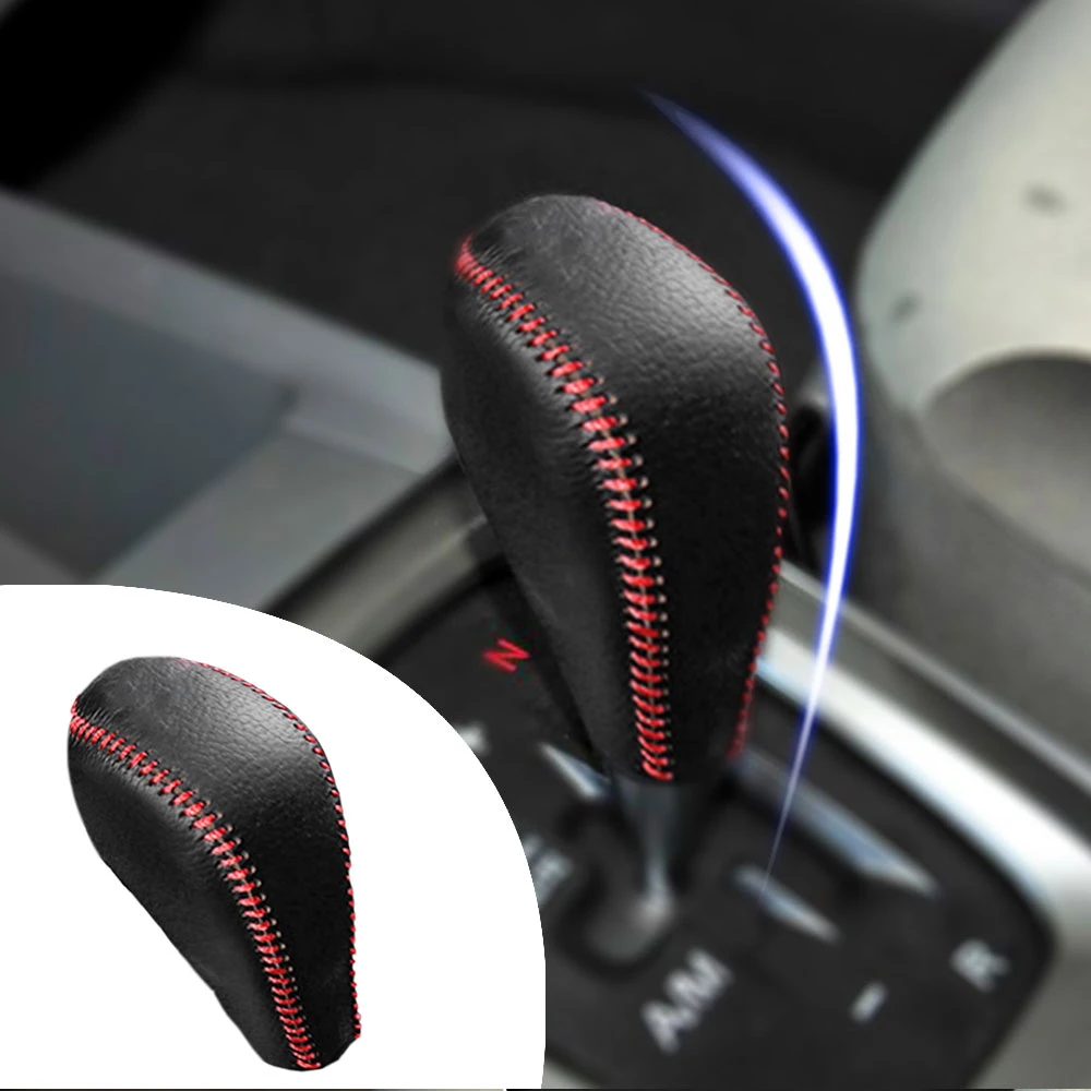 シボレーセイル用10 13 1pc Puレザーシフトノブカバーギアケース車のインテリアシフトノブシェル ギアシフト カラー Aliexpress