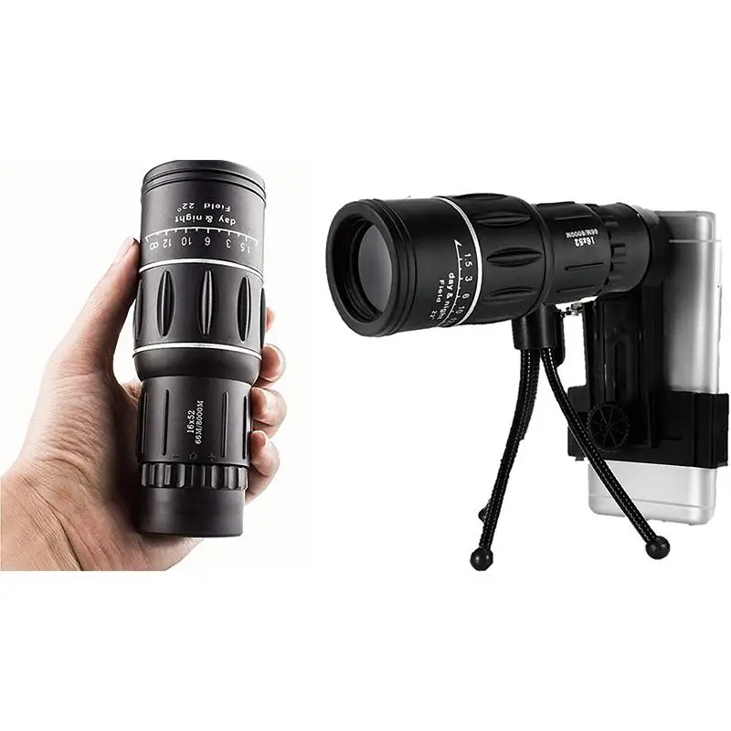 16x52 hd monocular telescope