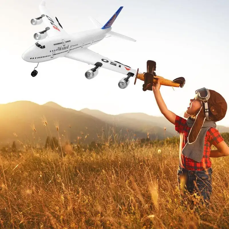 

A150 Boeing B747 Aviation Model Three Channel Training Machine Kids Toy