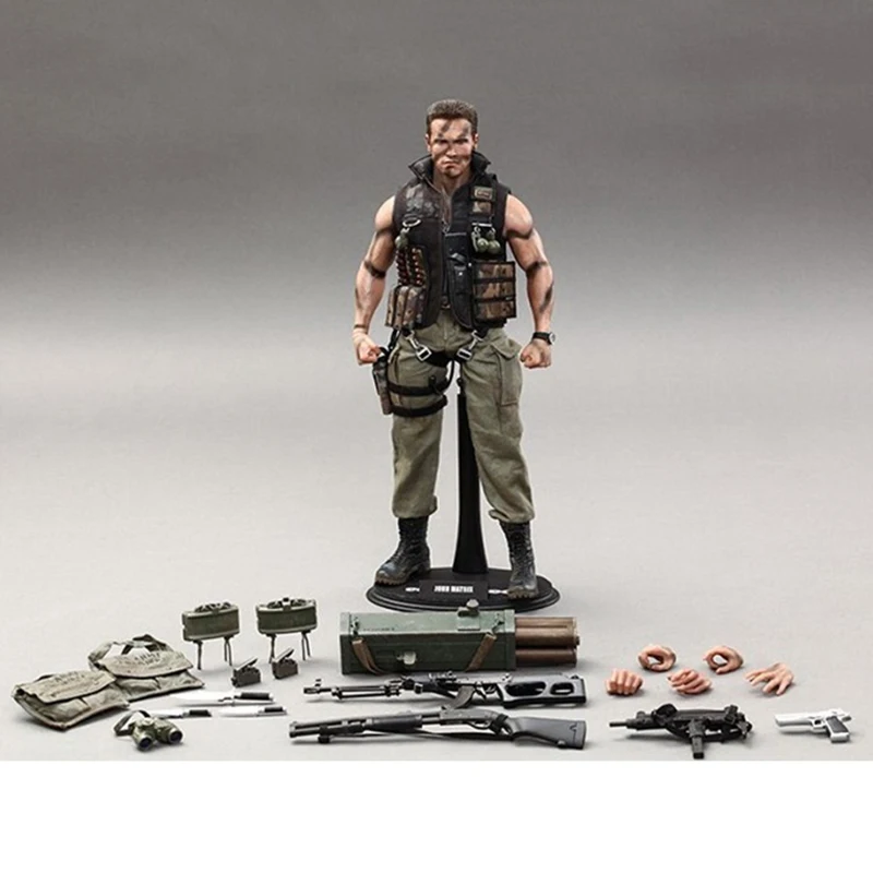 

Full Set figure doll 1/6 MMS276 Commando Devil Commander John Arnold John Matrix Arnold Schwarzenegger figure doll for collect