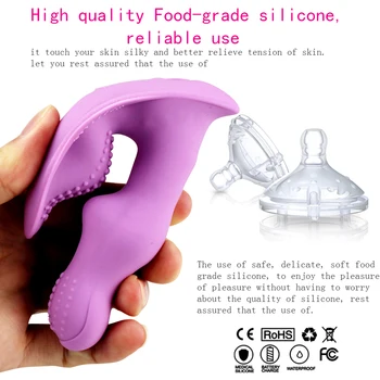 Wearable Butterfly Dildo Vibrator Panties Sex Toys for Women Remote Control Female Masturbator Pussy Clitoris Stimulator 6