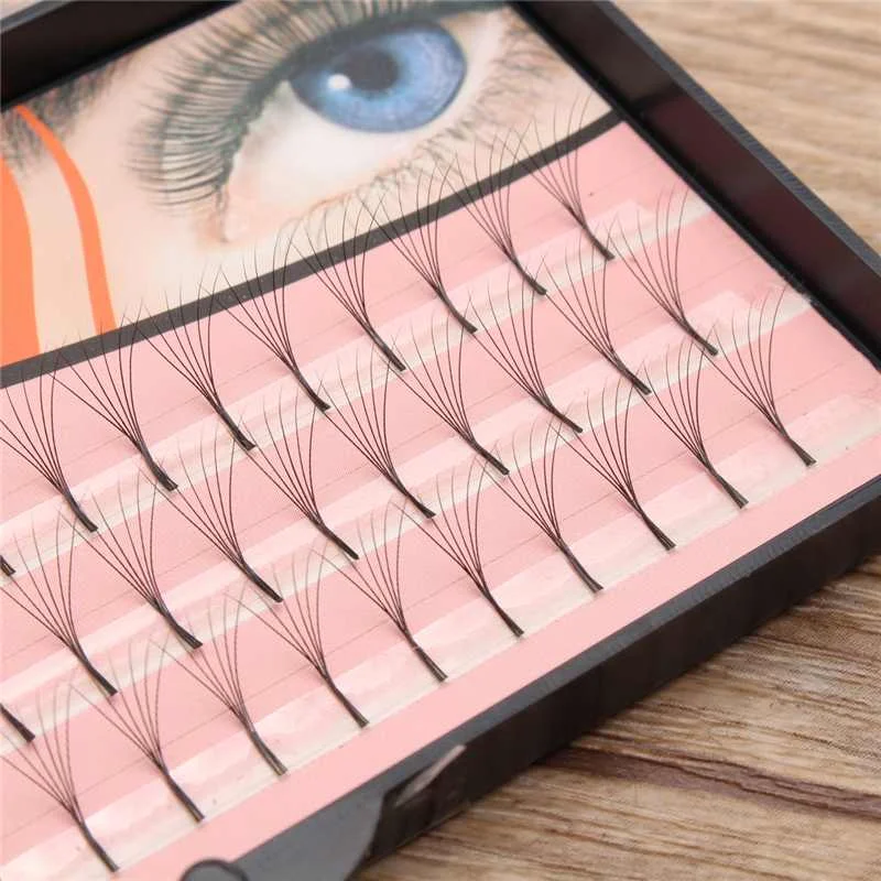 

Premade 6D Fan Cluster Eyelash Extensions 60 pcs/lot Fan Shape Flare Lashes Cluster False Eyelashes 8MM 10MM 12MM 14MM Eyelashes