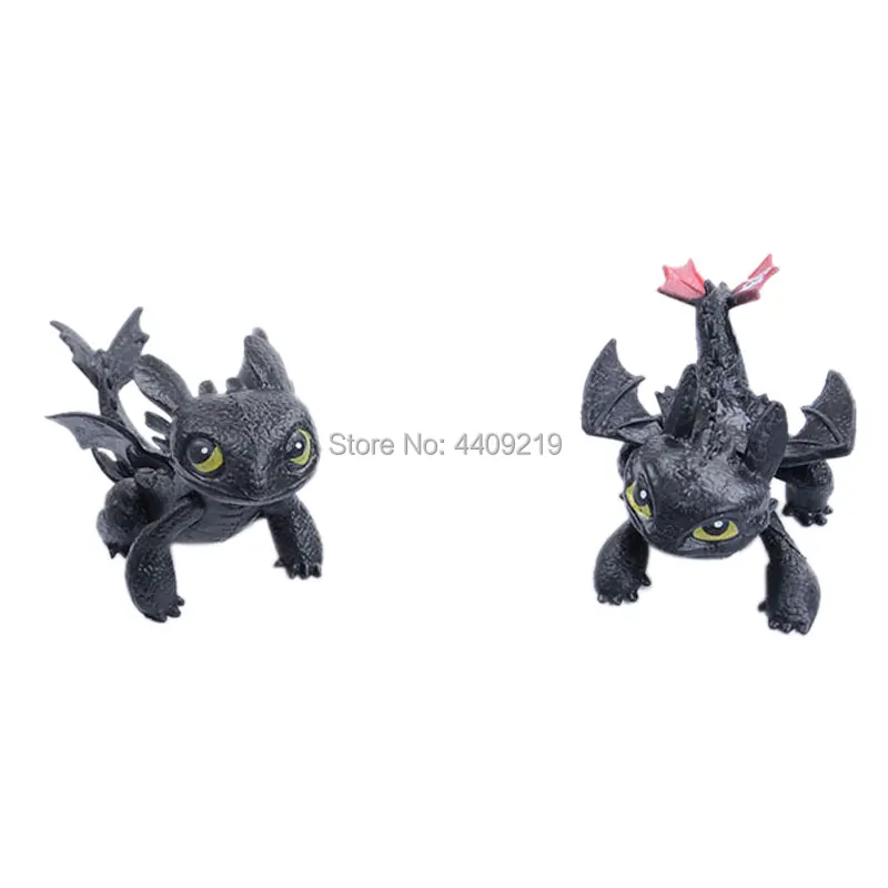 7-8CM How To Train Your Dragon Toothless Action Figure Toyless Toothless For Children