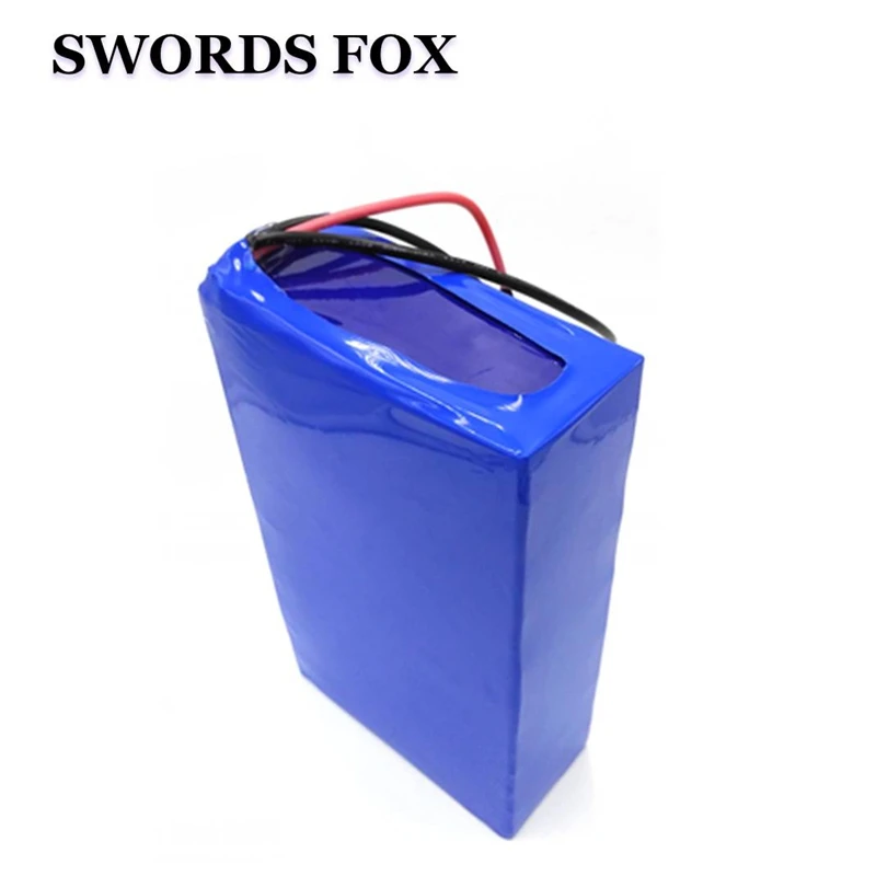 Cheap SWORDS FOX 52v electric bike battery 4pcs/lot 52V 15Ah lithium ion battery 1500w Bafang motor for Samsung 2600mah cell 1