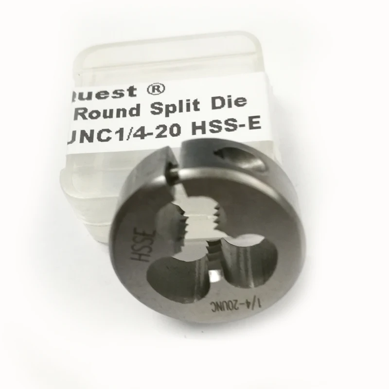 HSS 1//4-40 1/" OD Round Adjustable Die Cutting Tools Inch