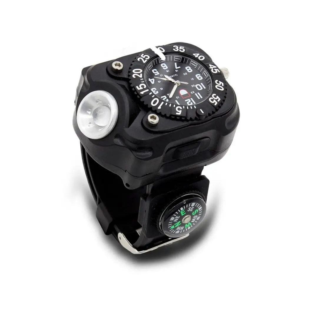 

Waterproof adjustable Watch Rechargeable lens to wear Torch Portable convex 3 8h 200LM Outdoor LED Flashlight tight and