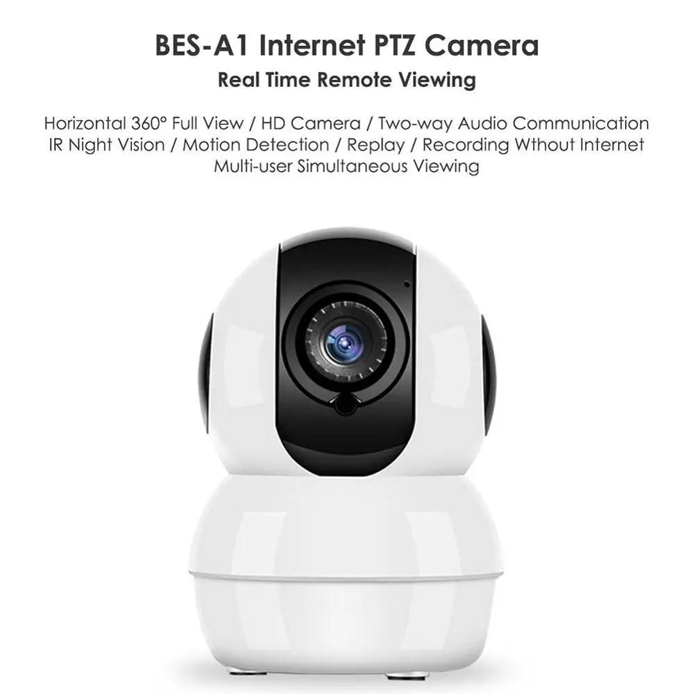 

EastVita Wireless 1080P IP Camera Wifi Mini PTZ Dome Camera Pan Tilt Camera 2MP Two Way Audio Camera Night Vision Baby Monitor