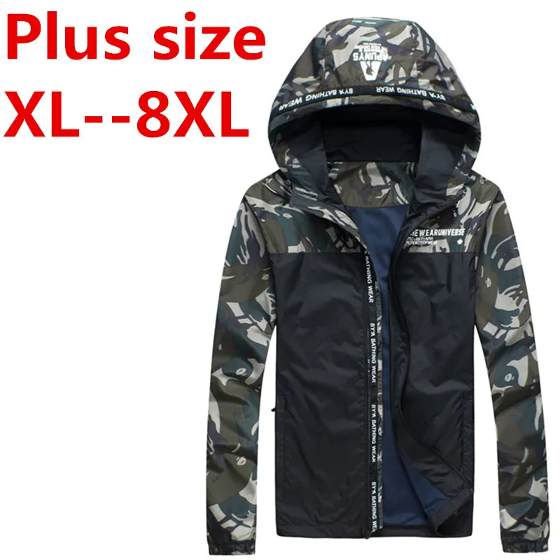 

8xl 7xl 6xl 5xl Spring New Men's Jacket Sportswear Men Fashion Thin Windbreaker Jacket Zipper Coats Outwear Men's Clothing