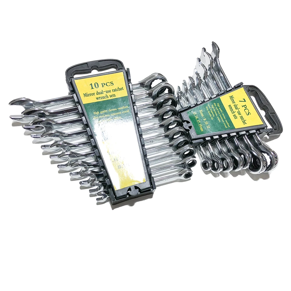 Online Juego de Herramientas de Llave de trinquete métrico de 8 19mm para reparación de coches