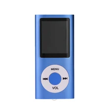 LCD Screen Display Music Media Player MP4 with FM Radio blue