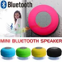 

New Waterproof Wireless Bluetooth Speaker Bathroom Mini Portable Fashionable Musical Instruments Stereo With Suction Cup Gift