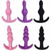 Godemiché Anal en Silicone sans vibrateur, masseur de Prostate pour homme, perles anales, prise de point G, godemichet Anal pour Masturbation, jouets sexuels pour Couple ► Photo 1/6