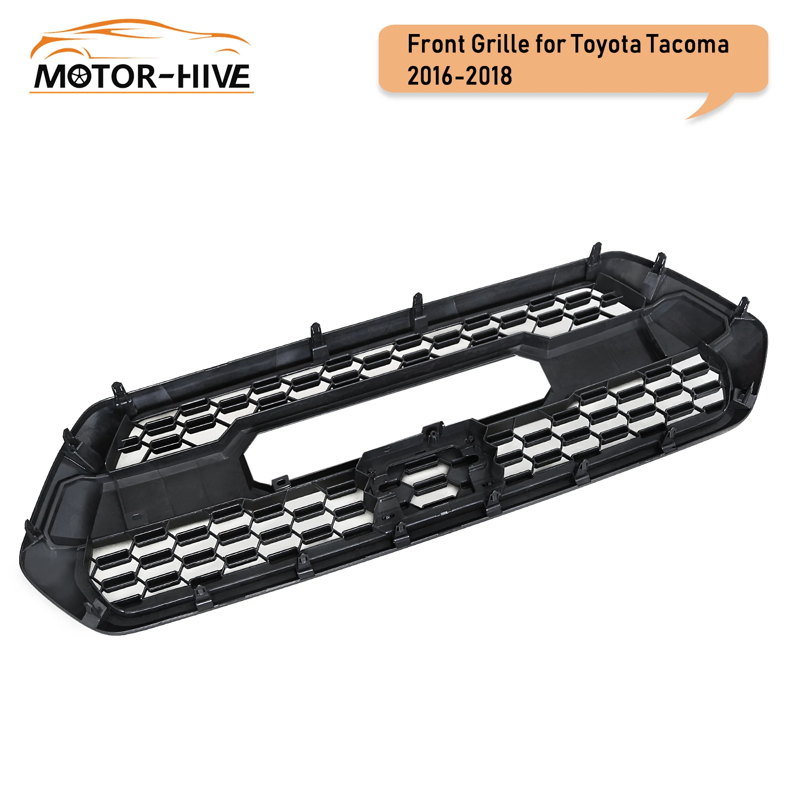 Передний капот Черная решетка для Марка Toyota Tacoma TRD PRO 2016 2017 2018 2019 сетки гонки гриль