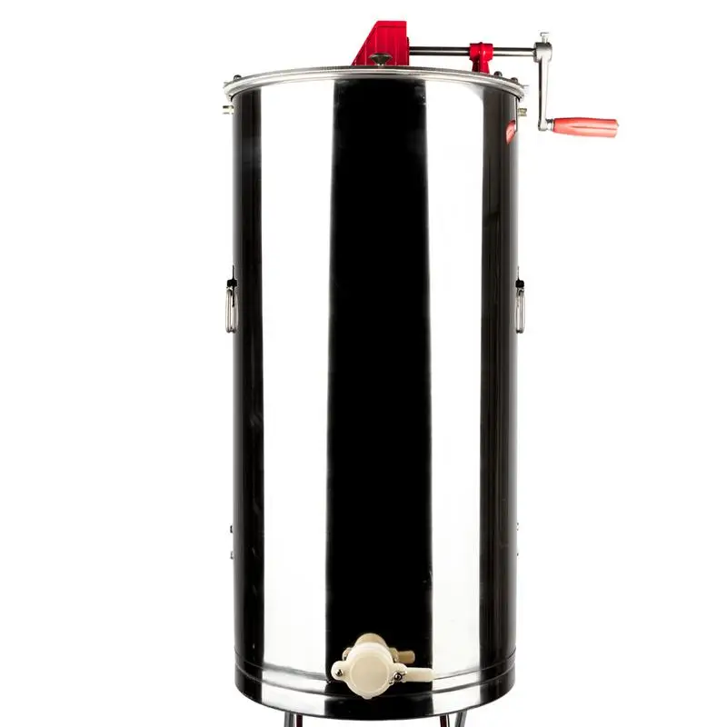 

39.5 X 75cm 2-Frame Manual Stainless Steel Honey Extractor Silver US Warehouse Directly Shipping 7-10 Days Delivery