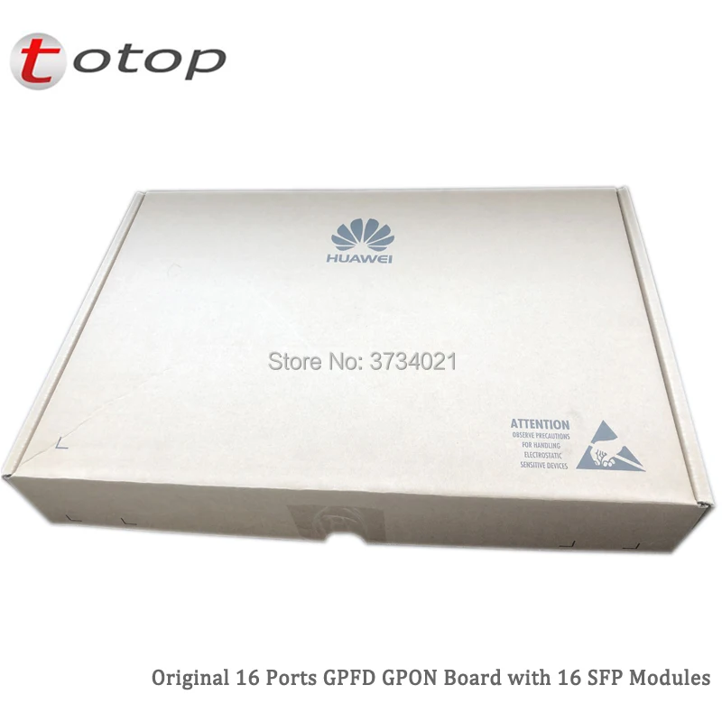 805 версия huawei MA5680T MA5683T OLT 16 портов GPON плата GPFD с 16 B+ C++ SFP модули