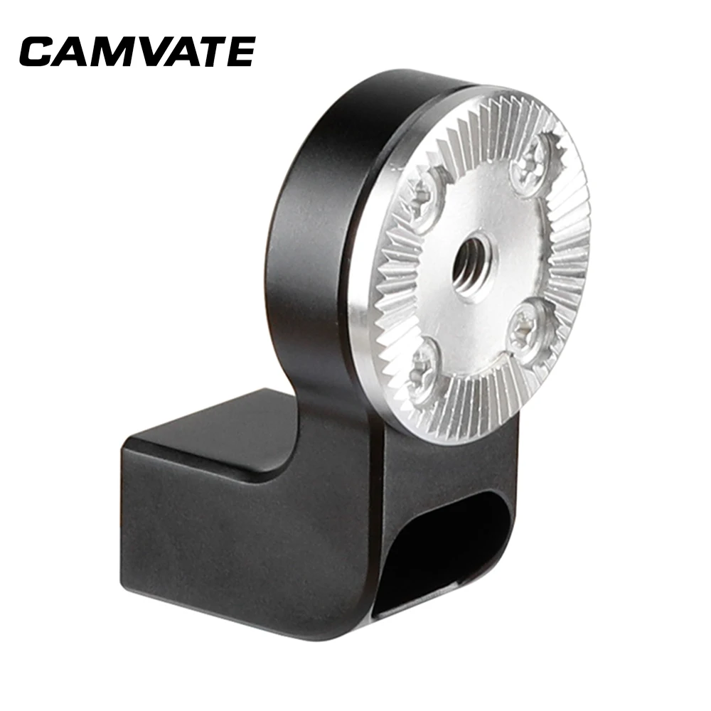 Адаптер с внутренней резьбой CAMVATE ARRI Rosette M6 резьбовыми отверстиями 1/4 20 для L