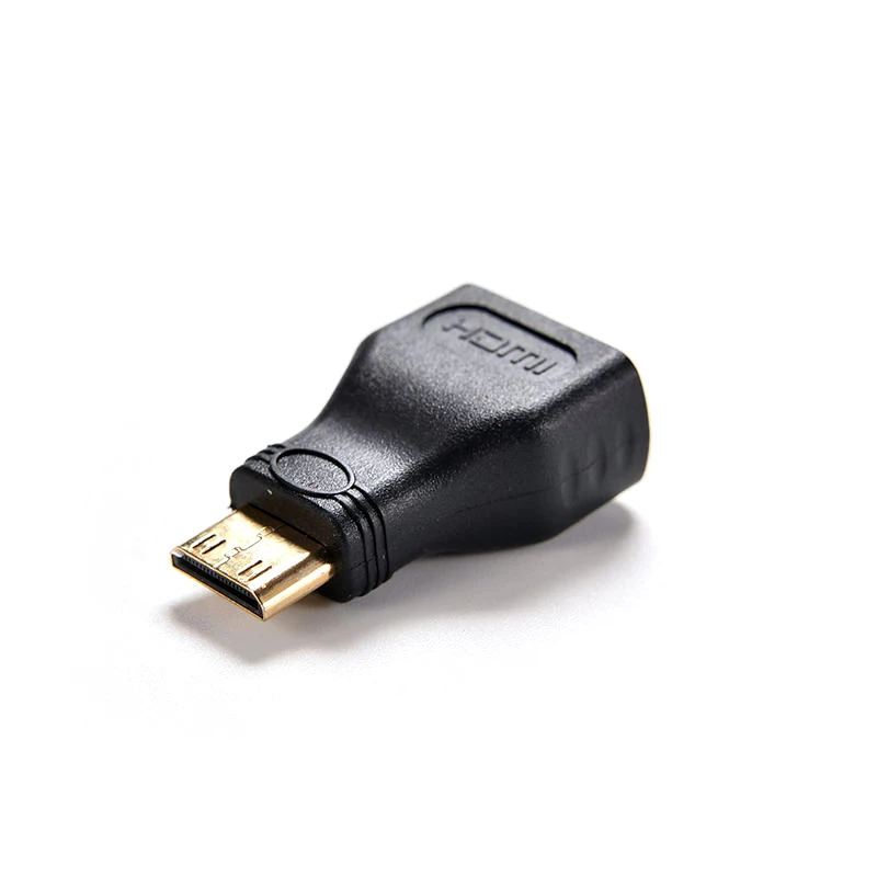 Оптовая продажа высококачественный черный удлинитель HDMI мама кабель адаптер с