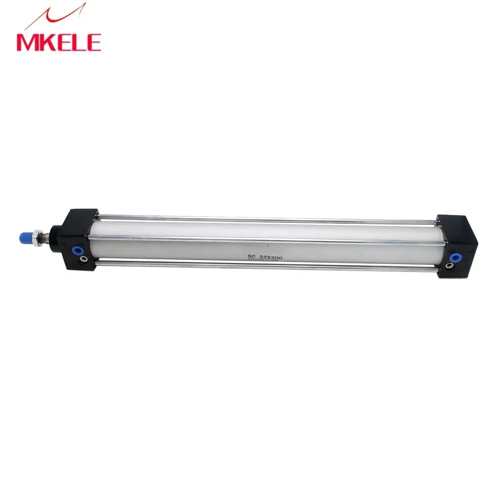 SC32300 Standard air cylinders Valve 32mm bore 300mm Stroke SC32-300 Single Rod Double Acting Pneumatic Cylinder SC32300 Standard air cylinders Valve 32mm bore 300mm Stroke SC32-300 Single Rod Double Acting Pneumatic Cylinder