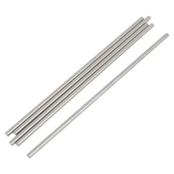 5Pcs RC Airplane Hardware Tool Stainless Steel Round Rod 400mm x 3mm
