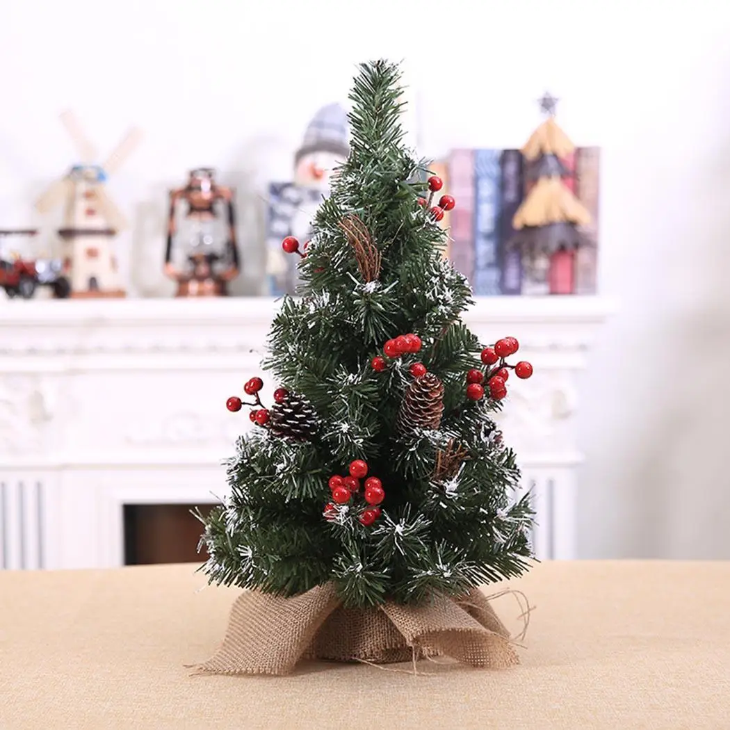 

Merry Christmas 3 Size Green Shape Desktop Decorations Tree Party Gift Christmas Window Christmas Small tree For Home decoration