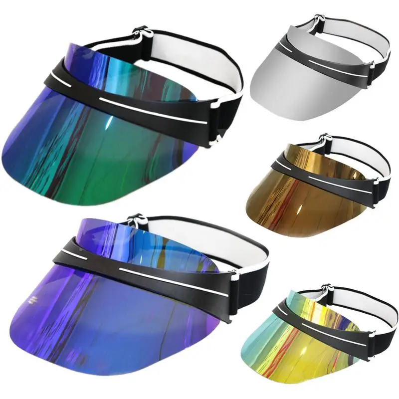 Unisex Sun Hat Sunglasses Head Band Style Sunglasses Hat Anti Glare