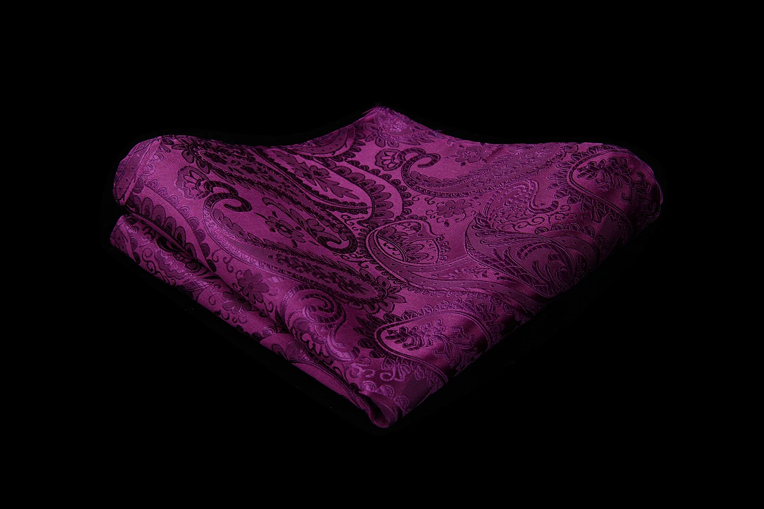 Mens Tie Woven Silk Necktie Party Wedding Classic Fashion Pocket Square Tie New Paisley Purple Colo