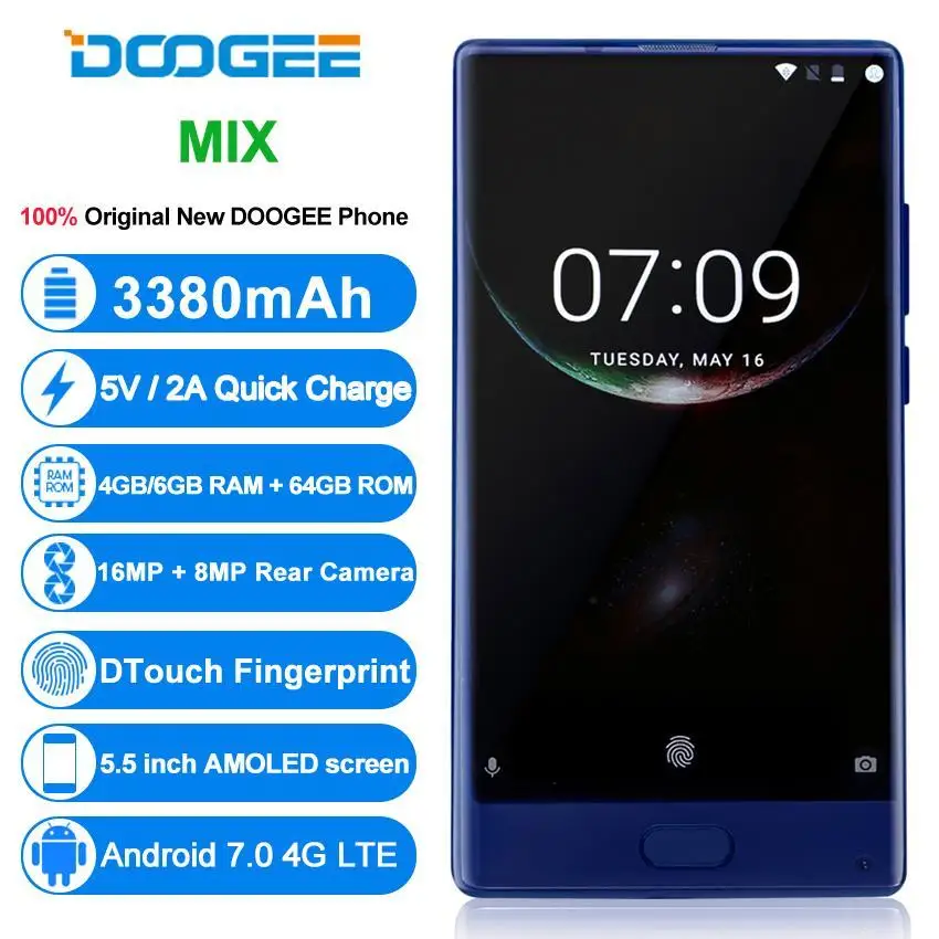 Doogee Mix Mobile Phone 5.5\