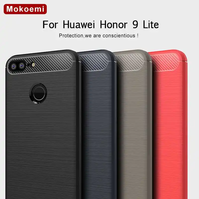 

Mokoemi Fashion Shock Proof Soft Silicone 5.65"For Huawei Honor 9 Lite Case For Huawei Honor 9 Lite cell Phone Case Cover