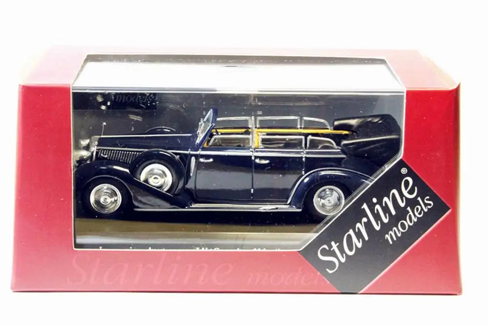 1/43 Starline Lancia Astura Ministeriale IV Serie 1938 Blue Diecast model 1/43 Starline Lancia Astura Ministeriale IV Serie 1938 Blue Diecast model