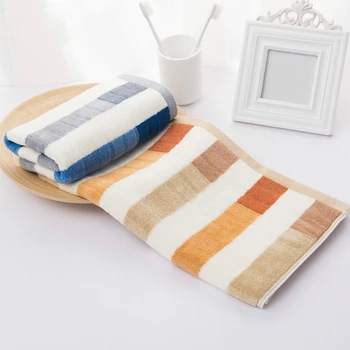 

40x90cmCotton Adult Thickened Face Washcloth Fitness Sports Running Bath Mat Beach Towel Ronde Strandlaken