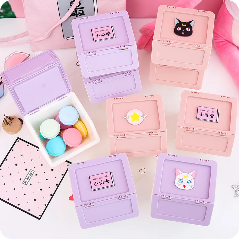 

Stationery Storge Box For Tape Lipstick Pill Office Student Supplies Desktop