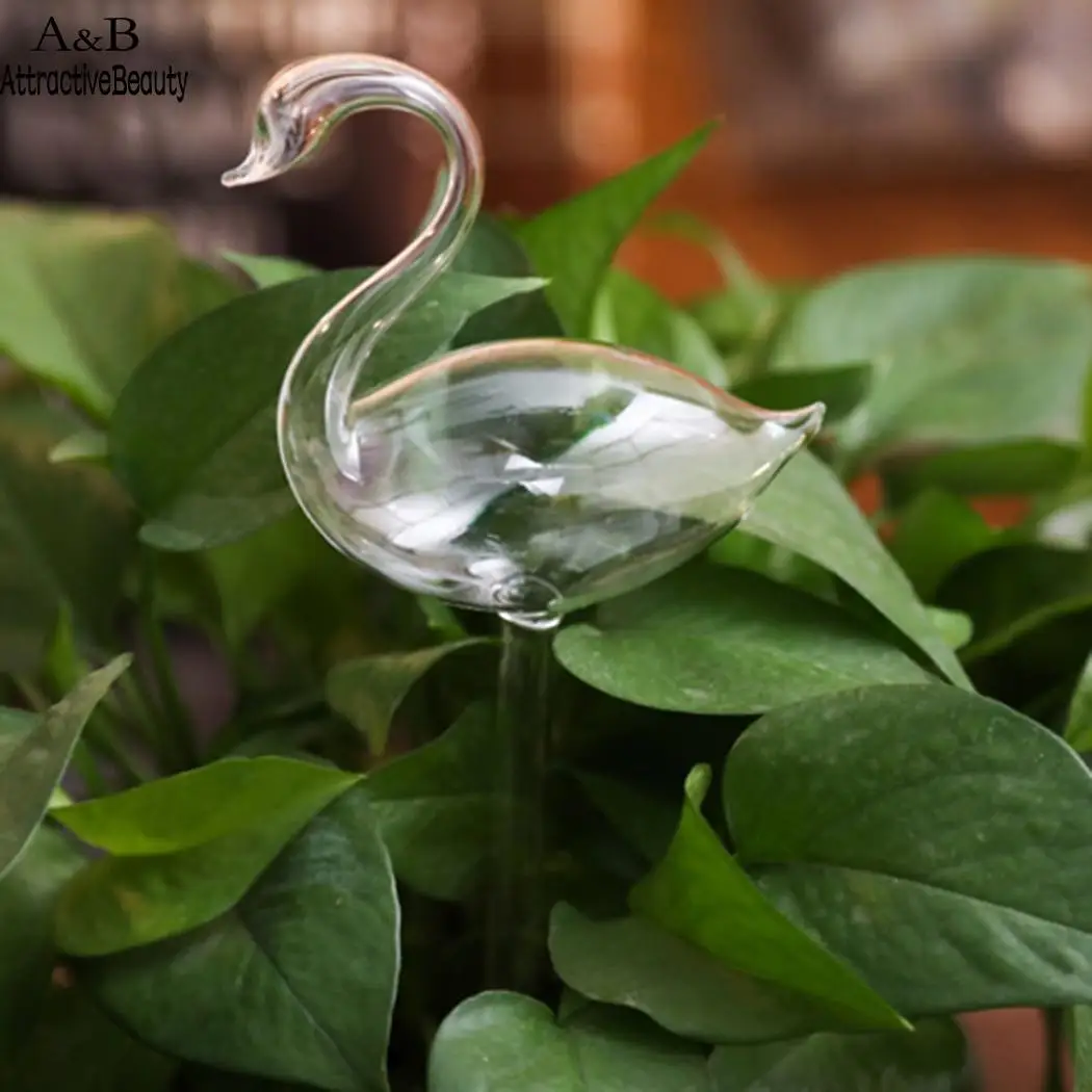 

Mini Automatic Watering Device Outdoor Garden Plants Animal Shape Self-Watering Bulb Transparent Plants,