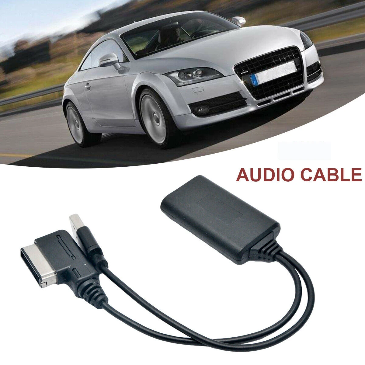 Bluetooth USB AUX аудио адаптер кабель для Audi A5 8T A6 4F A8 4E Q7 7L AMI MMI|Кабели адаптеры и разъемы|