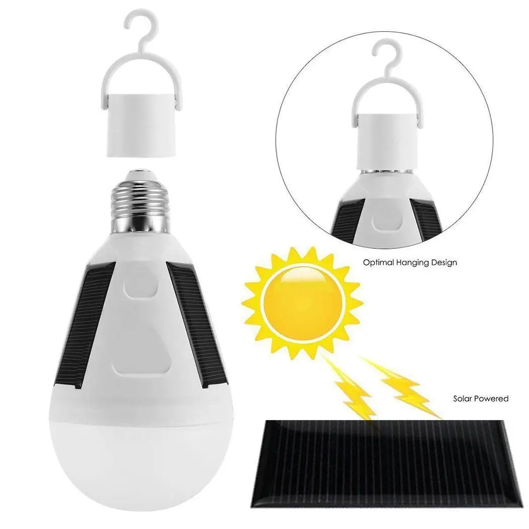 

5600K Fishing As 7W Camping Light Bulb Lamp 265V Outdoor Emergency picture Solar 1200mA Home Camping LED AC170