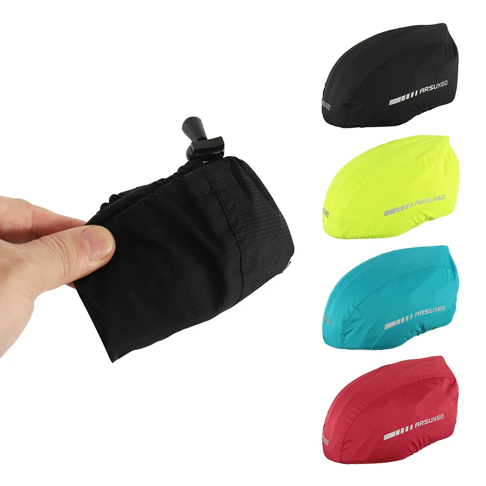 

Waterproof Bike Bicycle Helmet Cover with Reflective Strip Cycling Bicycle Helmet Rain Cover Road Bicycle Helmet Water Cover