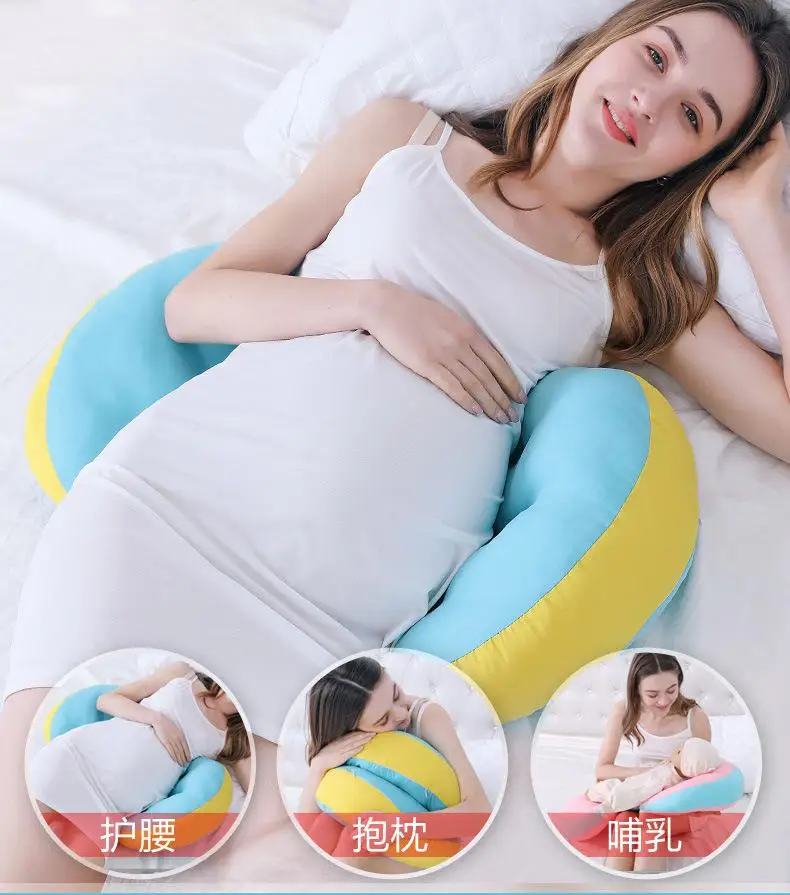 

Kidlove Multifunction U Type Side Sleeper Pillow for Pregnancy Sleeping Rest