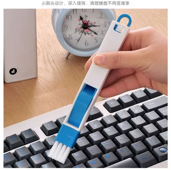 

200pcs 2 In 1 Cleaning Brush Cleaner Screens Keyboard Crevice Wash Computer Cleaning Tool