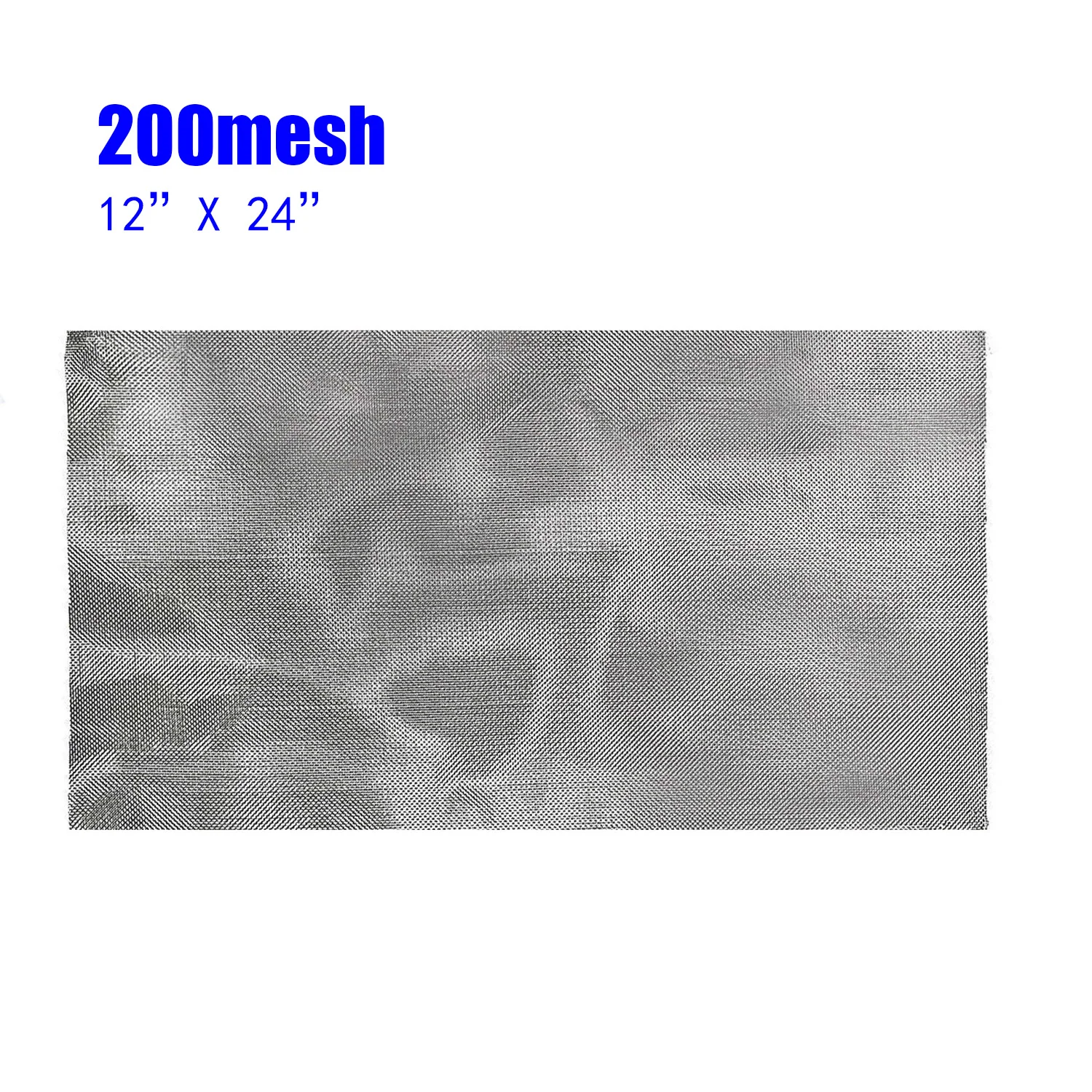 

Stainless Steel 200 Mesh Woven Wire Filtration Grill Sheet Fine Filter 30 x 60cm